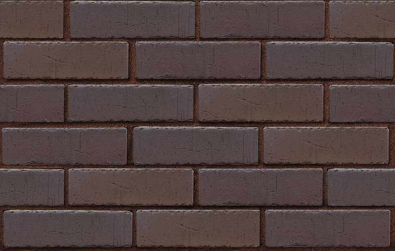 Клинкер фасадный темно-терракотовый флэш Антверпен