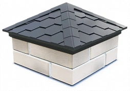 Колпаки на столбы, парапеты и приствольные решетки